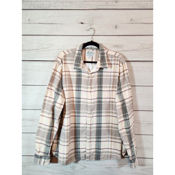 Lucky Brand Mens Multicolor Plaid Classic Fit‎ Button Down Shirt Sz XXL - Picture 1 of 6